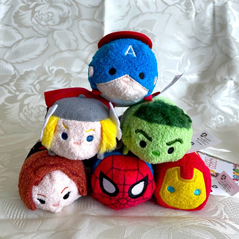 BNWT Disney Marvel Tsum Tsum Mini Plush Toys